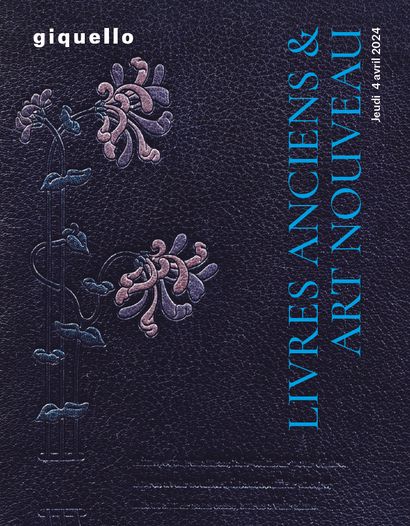 LIVRES ANCIENS ET MODERNES - RELIURES ART NOUVEAU ET ART DÉCO