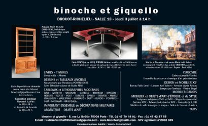 Tableaux, mobilier et objets d'art, timbres...