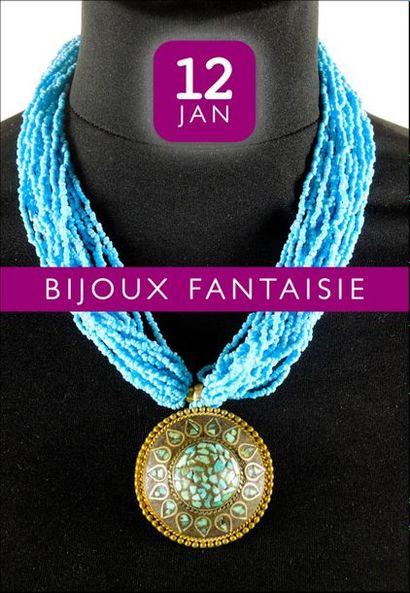 Déstockage de lot de bijoux fantaisie | 300 lots sans prix de réserve