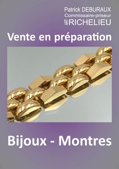 BIJOUX - BIJOUX D'HOMME - VENTE EN PREPARATION
