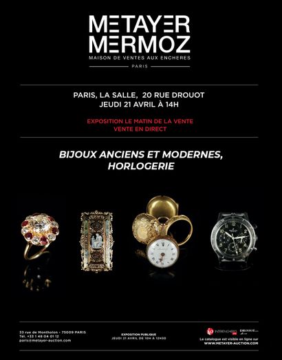 JEWELRY AND WATCHES - LIVE SALE - EXHIBITION THE MORNING OF THE SALE