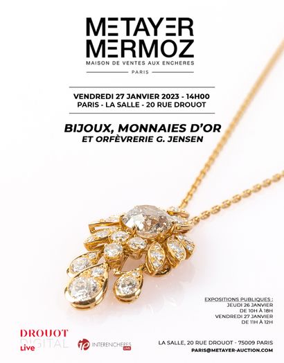 BIJOUX ET MONNAIES D'OR