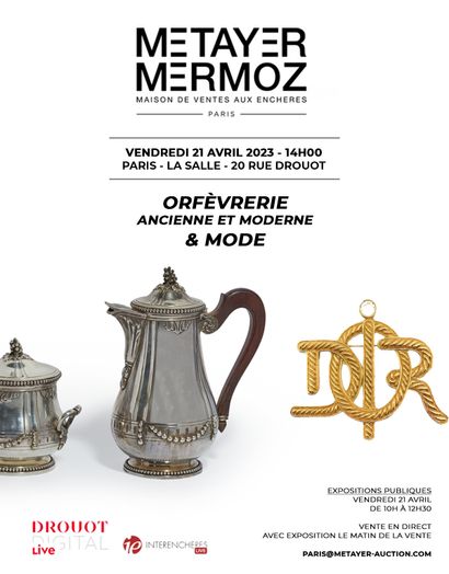 SILVERWARE AND FASHION - EXHIBITION THE MORNING OF THE SALE