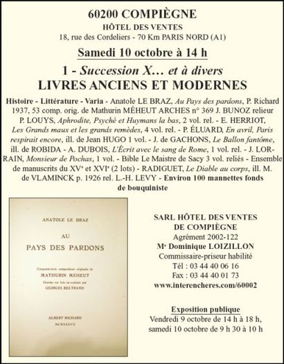 Livres anciens et modernes