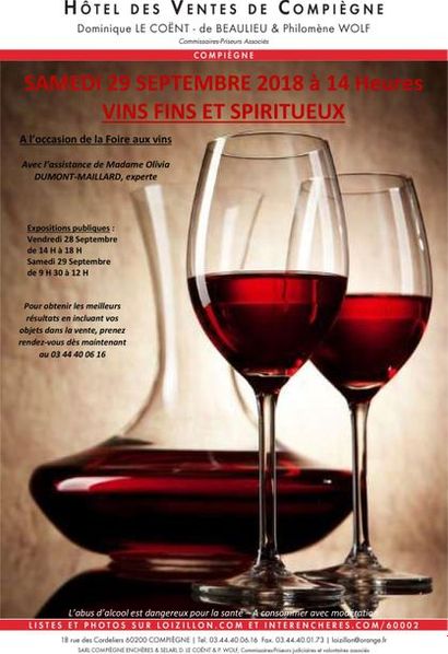 VINS FINS ET SPIRITUEUX