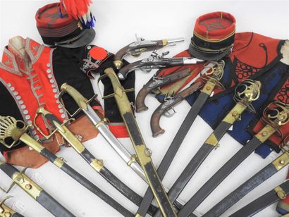 Historical memorabilia, ancient weapons, orders and decorations of the 18th and 19th centuries