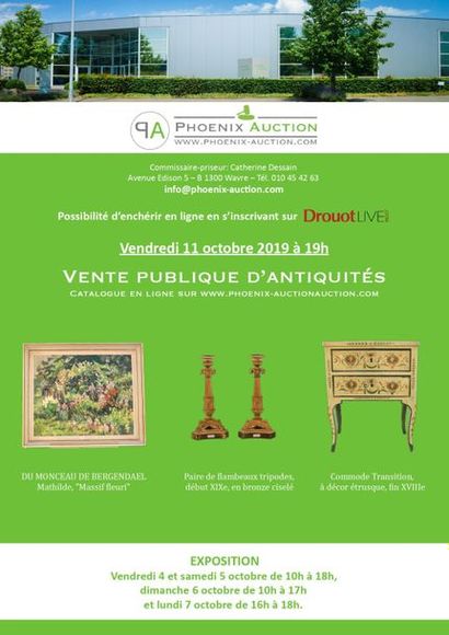 VENTE PUBLIQUE D'ANTIQUITES