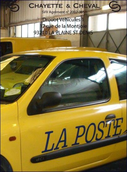 VEHICULES DE LA POSTE