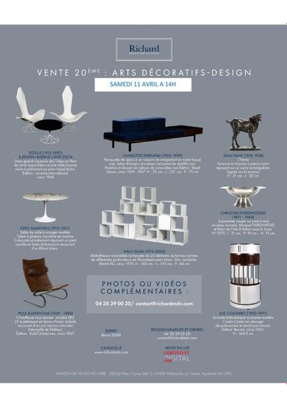 [CONFIRMED] XXth century: decorative arts and design