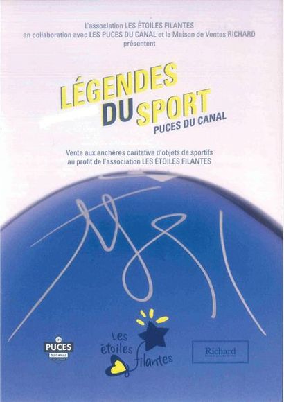 LEGENDES DU SPORT : vente caritative au profit de l'Association Les Etoiles Filantes