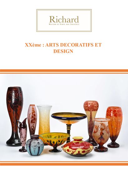 XXème : Arts décoratifs et design