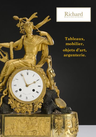 Tableaux, mobilier, objets d'art et argenterie