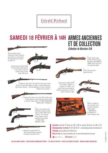 Vente d'armes anciennes: collection de Monsieur M. (partie 1)