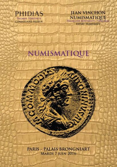 NUMISMATIQUE - monnaies antiques, royales françaises et étrangères - INTAILLES