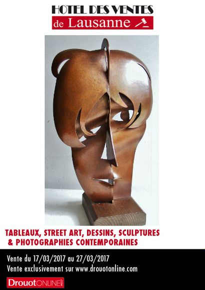 TABLEAUX, STREET ART, DESSINS, SCULPTURES & PHOTOGRAPHIES CONTEMPORAINES