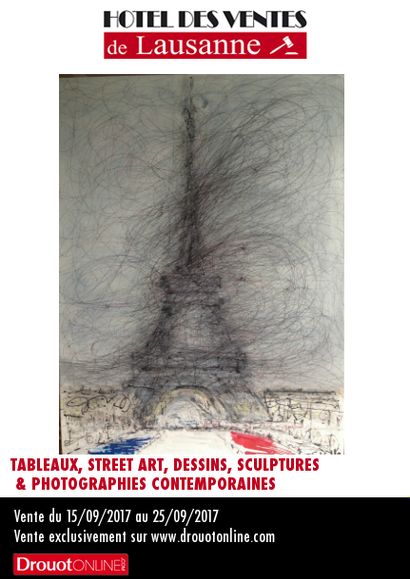 TABLEAUX, STREET ART, DESSINS, SCULPTURES & PHOTOGRAPHIES CONTEMPORAINES