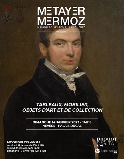 PAINTINGS, FURNITURE, OBJETS D'ART AND COLLECTIBLES AT THE PALAIS DUCAL IN NEVERS