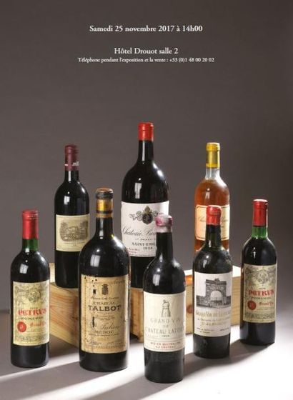 GRANDS VINS DE BORDEAUX ET DE BOURGOGNE ET RARE SELECTION DE MILLESIMES HISTORIQUES