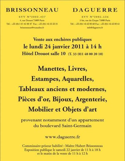 Objets d'art et d'ameublement