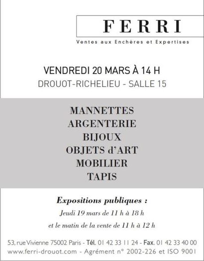 TABLEAUX, MOBILIER ET OBJETS D'ART