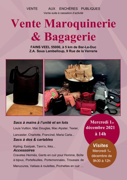 Sale of Leather Goods and Luggage