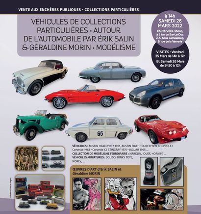 COLLECTIBLE VEHICLES, MODELS, PAINTINGS & ARTWORKS BY GERALDINE MORIN AND ERIK SALIN