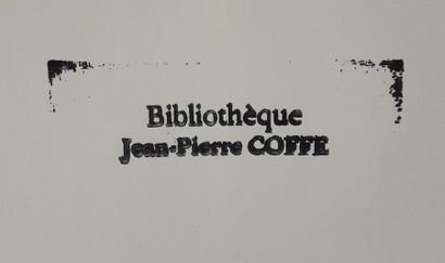 Première partie de la bibliothèque de Jean-Pierre Coffe : nombreux ouvrages dédicacés (Vente online – prix de départ 1 euro)