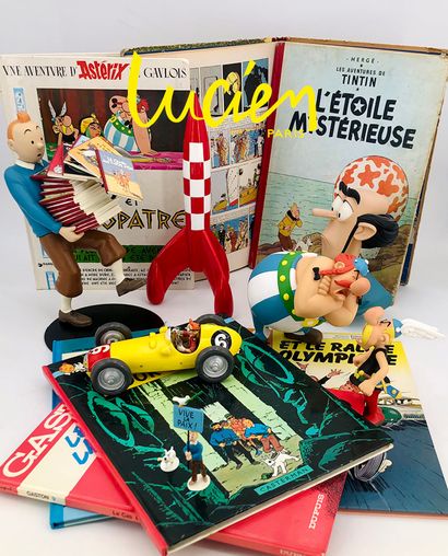 COMIC BOOKS, FIGURINES, CONTENTS OF TWO PARIS APARTMENTS AND, AT THE REQUEST OF THE AGENCY FOR THE MANAGEMENT AND RECOVERY OF SEIZED AND CONFISCATED ASSETS, PERFUMES, LEATHER GOODS AND LUXURY SNEAKERS
