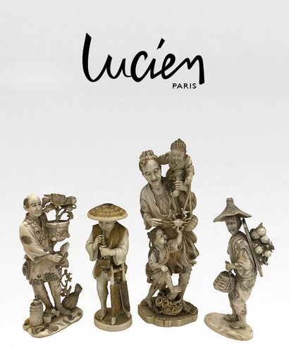 SUCCESSION L . ENTIER CONTENU D'UNE MAISON DE GARCHES : TABLEAUX, DESSINS, ANCIENS ET MODERNES, GRAVURES, ARTS D'ASIE, TRÈS IMPORTANT ENSEMBLE D'OBJETS DE VITRINE, CÉRAMIQUE, VERRERIE, MOBILIER, TAPIS, TOUS ACQUIS AUX ENCHÈRES PUBLIQUES À PARIS PENDANT CINQUANTE ANS. SECONDE PARTIE