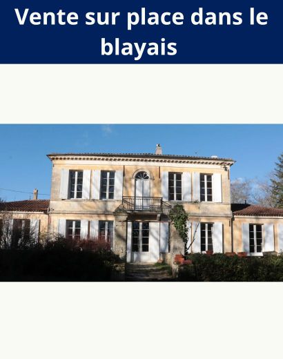 Vente sur Place - Blayais