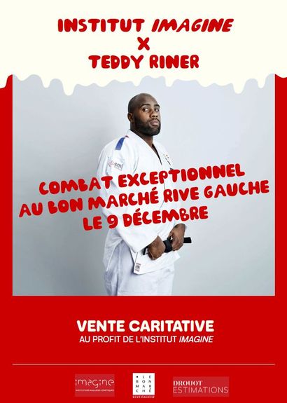 Charity sale to benefit the Imagine X Teddy Riner Institute