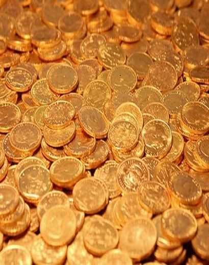 Lingots d'or, monnaies françaises et étrangères