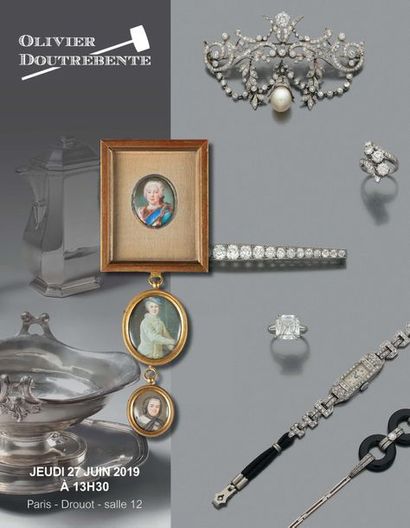 bijoux, argenterie, objets de vitrine, miniatures, objets d'art et d'ameublement dont pendules anciennes et modernes