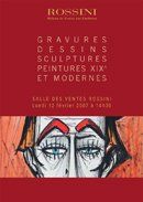 GRAVURES DESSINS SCULPTURES PEINTURES XIXe ET MODERNES 