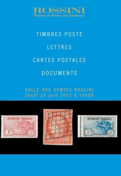TIMBRES POSTE - LETTRES - CARTES POSTALES