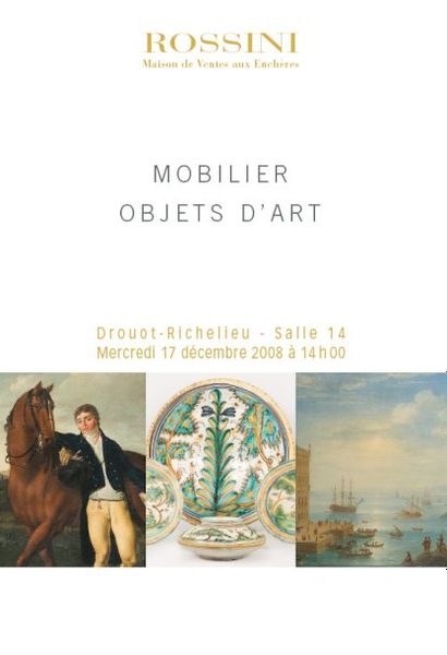 Mobilier-Objets d'Art