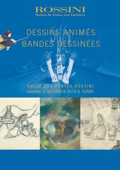 Dessins animés et Bandes dessinées - Vente Live