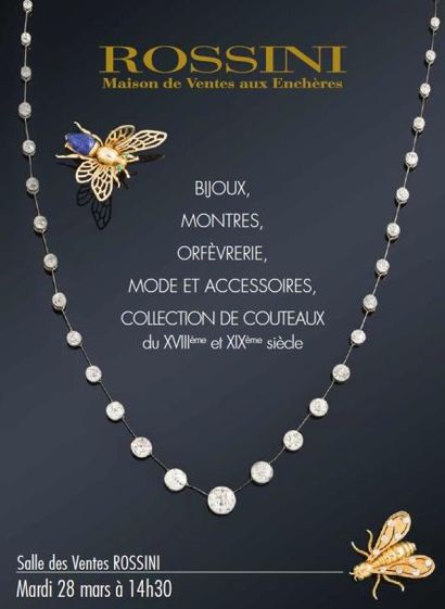 Bijoux, Montres, Orfèvrerie, Mode et Accessoires, Collections de couteaux du XVIIIéme et XIXème siècle
