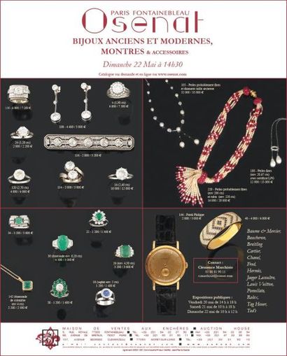 Bijoux et montres