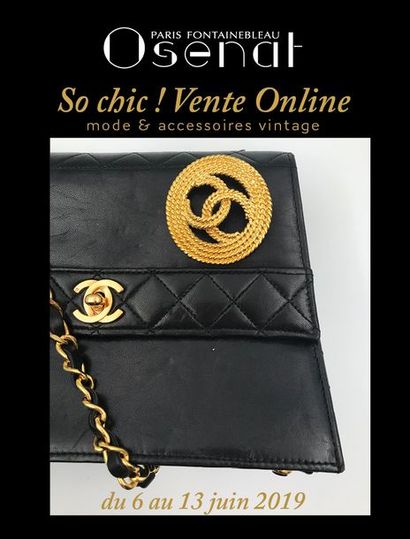 So Chic ! Mode & accessoires - Vente Online (du 6 au 13 juin 2019)