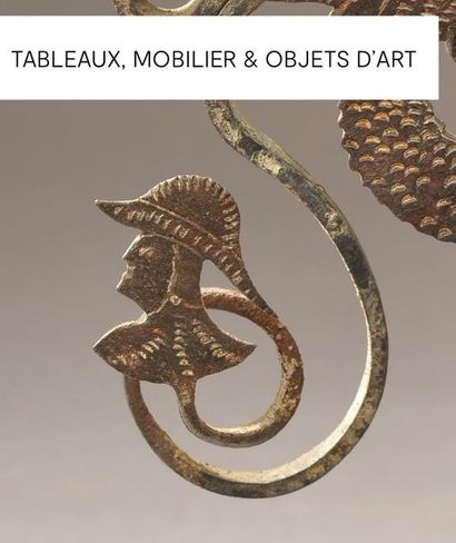 TABLEAUX, MOBILIER & OBJETS D'ART