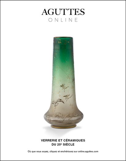 Verrerie et céramique du XXe siècle I Online only