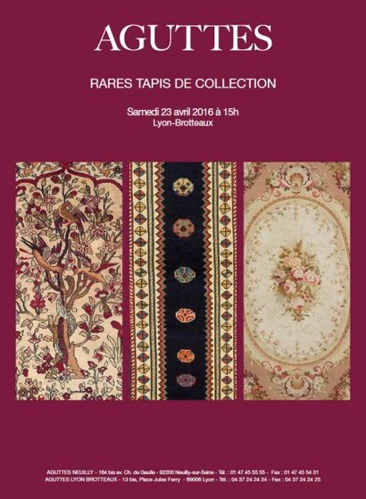 RARES TAPIS DE COLLECTION