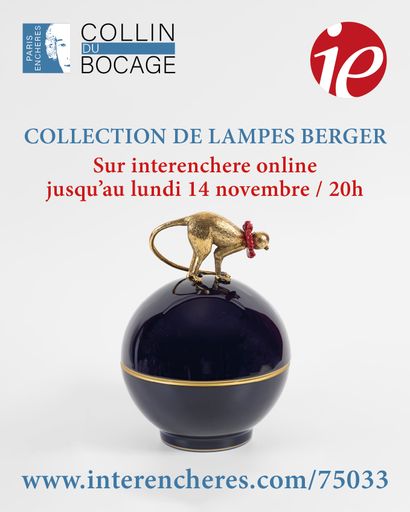 LIVE SUR INTERENCHERES : Lampes Berger