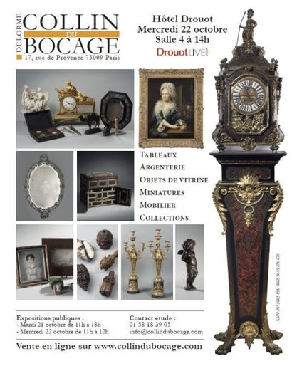 Tableaux, mobilier et objets d'art