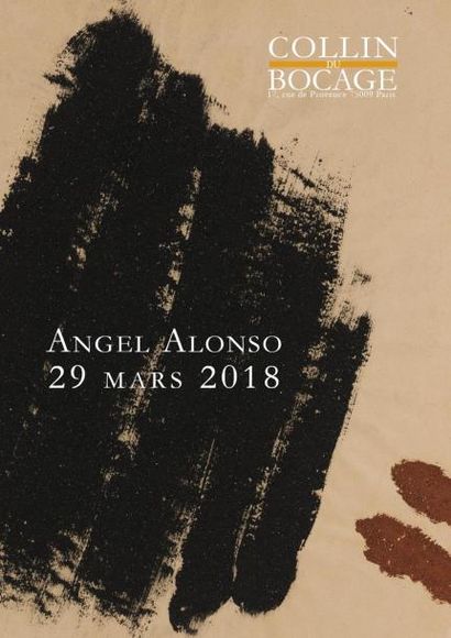 Collection d’œuvres d'Angel ALONSO en provenance directe de l'artiste