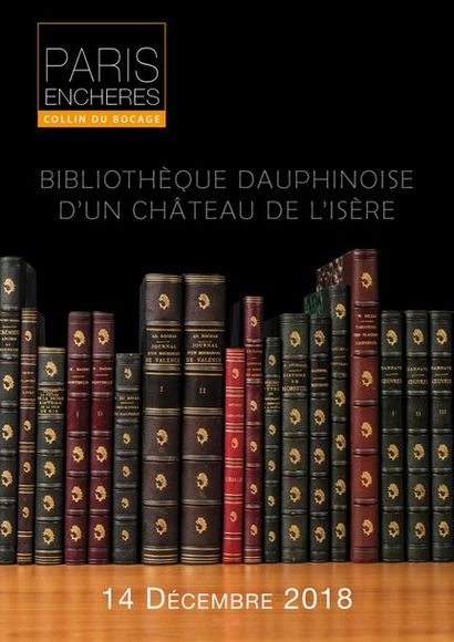 BIBLIOTHÈQUE DAUPHINOISE D'UN CHÂTEAU DE L'ISÈRE
