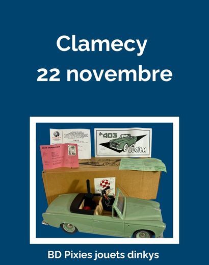 CLAMECY / BD PIXIES DINKY JOUETS