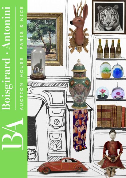ART & DECO VI - PART II [ ONLINE ] - ESTATES X AND A MISCELLANEOUS - PAINTINGS - OBJETS D'ART - JEWELRY - ASIAN ART - PAPERWEIGHTS