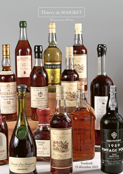 Fine Wines, Champagnes and Spirits - Sales: 10:00 am / 2:30 pm / 7:30 pm